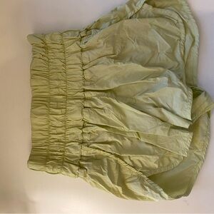 Free people way home shorts yellow size small